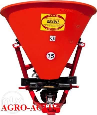 Rozsiewacz Lejkowy Jednoturbinowy 200 220 L DEXWAL AGRO-ACTIV — zdjęcie 1