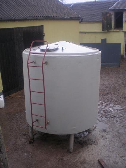 Zbiornik 5000l. KWASÓWKA dwupłaszczowy ocieplony — zdjęcie 1