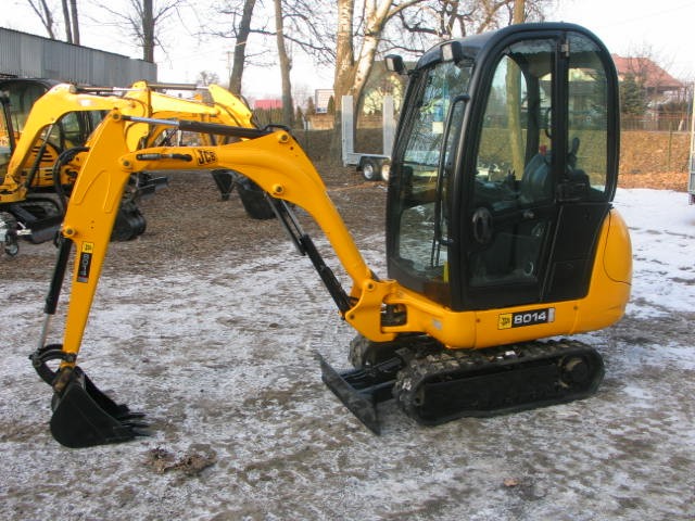 Mini koparka JCB 8014 2012 rok — zdjęcie 1