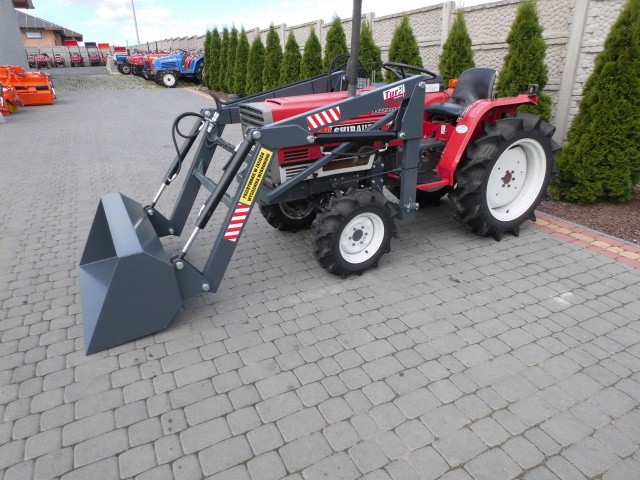 Shibaura P17 4x4 17 PS ładowacz czołowy TUR mini traktor — zdjęcie 4