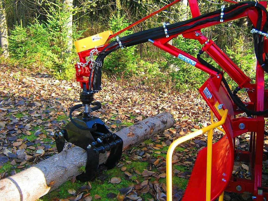 CHWYTAK ZRYWKOWO-ZAŁADOWCZY DO DREWNA DO CIĄGNIKóW min.18 hp — zdjęcie 5