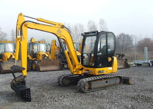 Minikoparka gąsienicowa JCB 8060