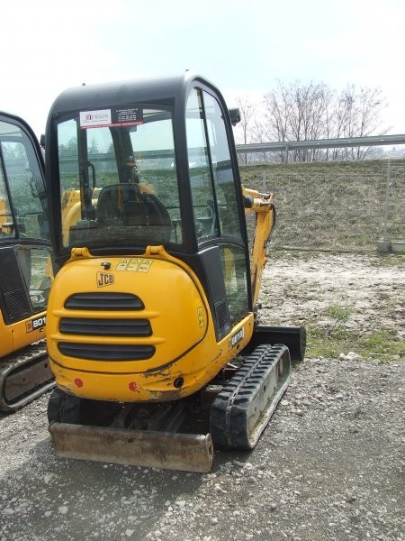 minikoparka JCB 8018 rok 2008 mini koparka. — zdjęcie 2