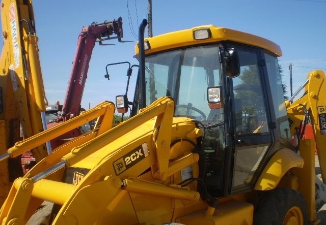 JCB 2CX Stretmaster-----rok 2006--------NOWE OPONY — zdjęcie 3