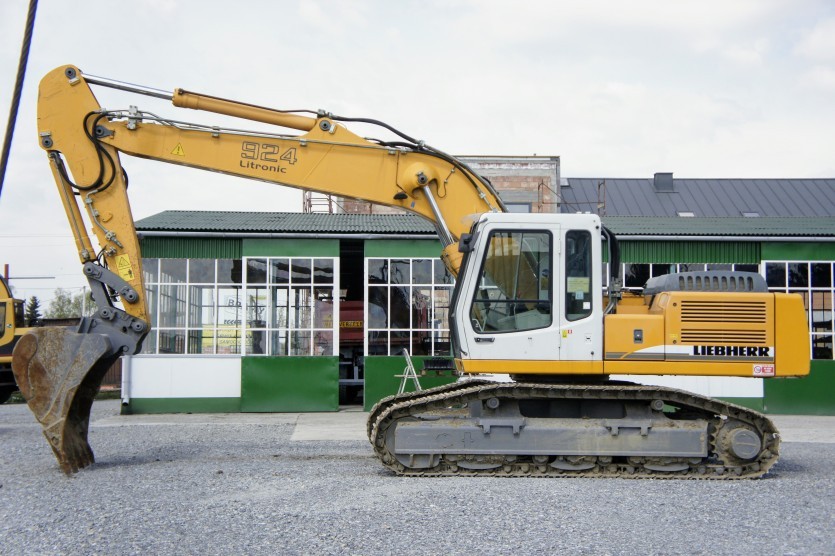 Koparka gąsienicowa LIEBHERR R 924 B HDSL, 2007 r, 189 000 zl netto, — zdjęcie 4