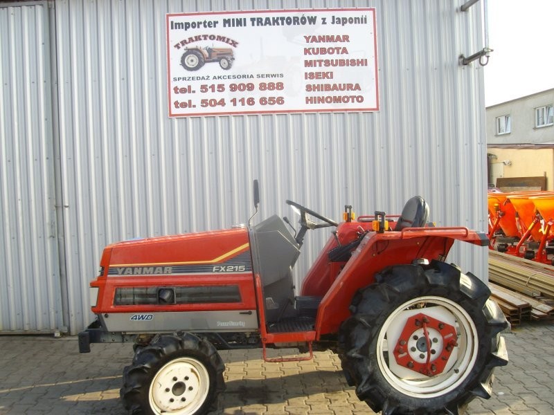 Mini traktorek Yanmar FX215, 21KM, 4x4 — zdjęcie 4