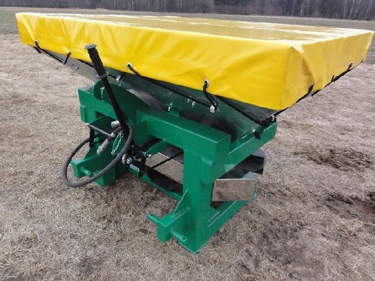 ROZSIEWACZ NAWOZU NOWY 600/800L GWARANCJA — zdjęcie 4