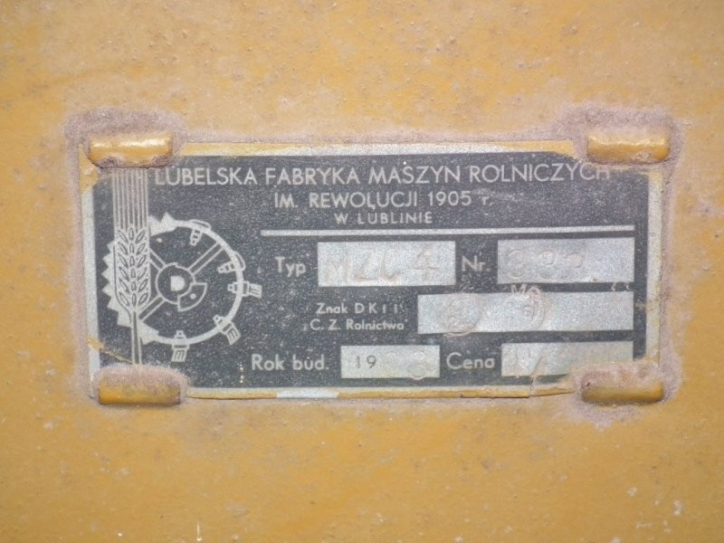 Młocarnia MZC-4 — zdjęcie 2