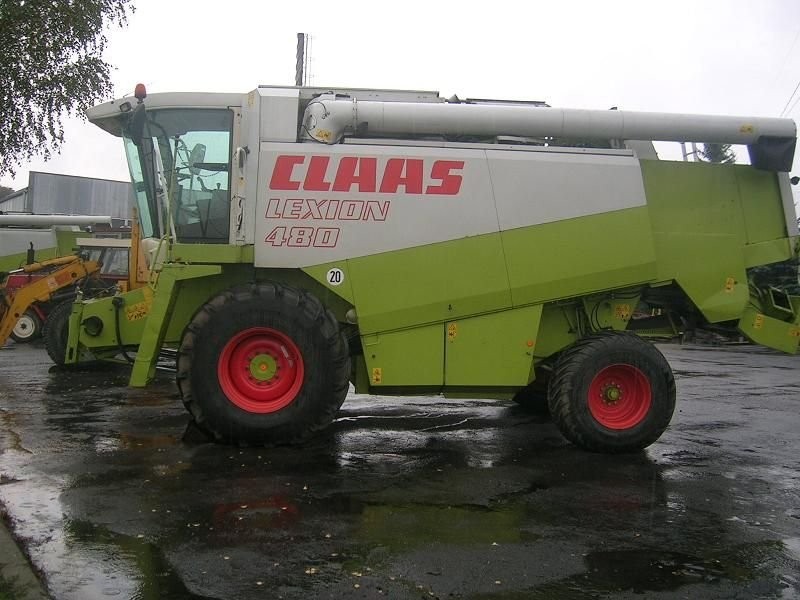 CLAAS LEXION 480 - 1997 rok prod. - NOWSZY MODEL ( DŁUŻSZY ROTOR ) — zdjęcie 3