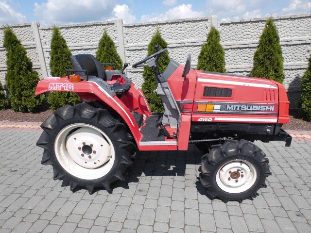 Mitsubishi MT16 super stan mini traktor kubota iseki — zdjęcie 3