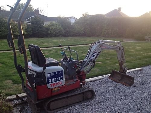 Takeuchi T.B-IO6 - 2007 - mini koparka gąsienicowa — zdjęcie 3
