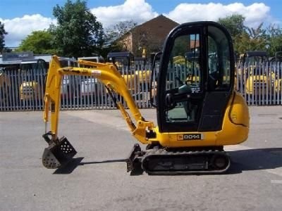 Mini koparka JCB 801,4. OSZKLONA KABINA. Stan super! TANIO. — zdjęcie 2