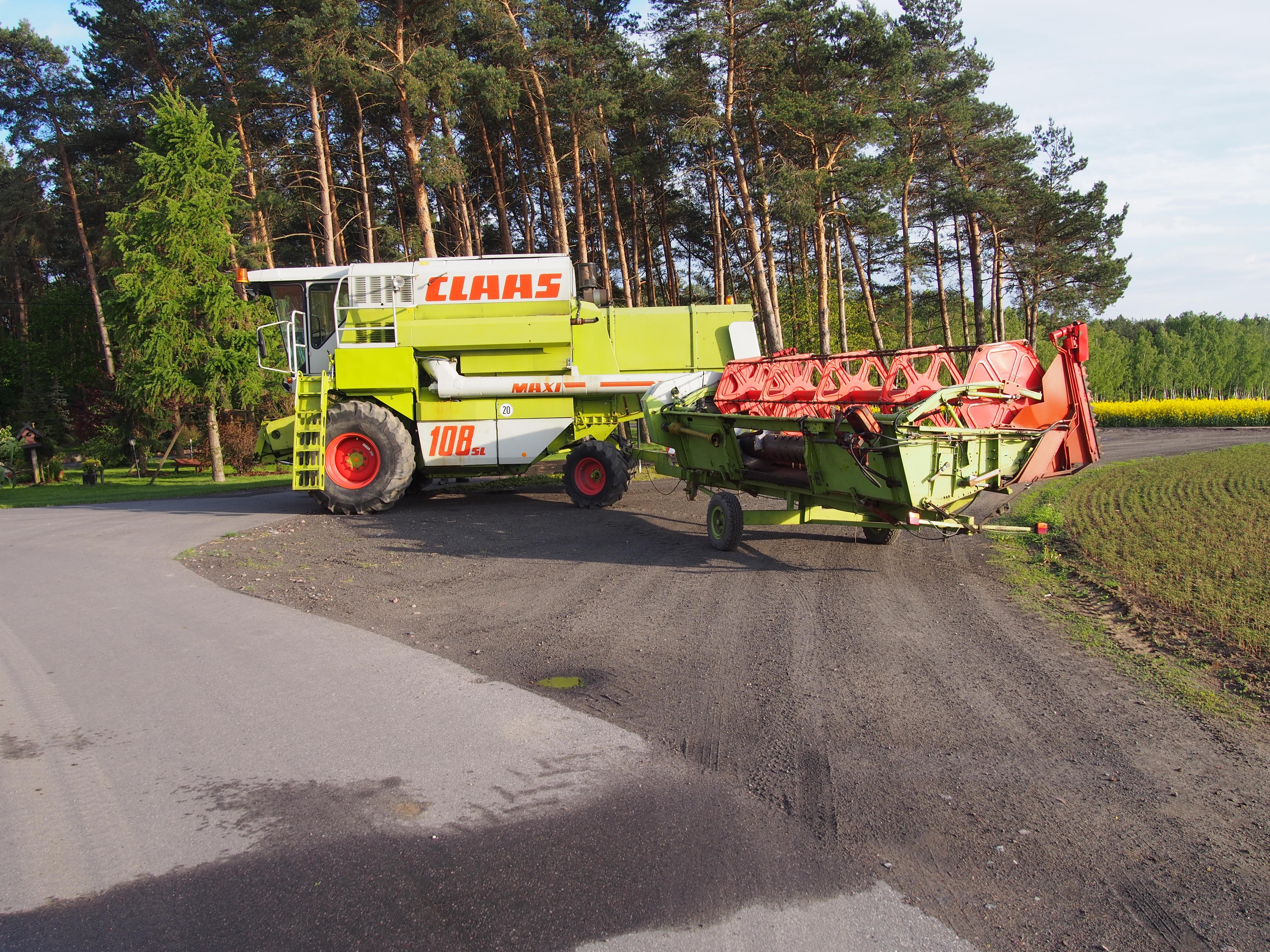 Claas DOMINATOR 108SL Maxi+stół+wózek (JOHN DEERE, CASE) — zdjęcie 5