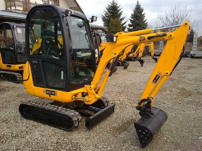 JCB 8018 - koparka gąsienicowa - r: 2006-2008 — zdjęcie 3