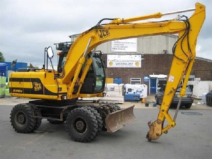 SUPER OKAZJA KOPARKA KOŁOWA JCB JS145W z 2002 — zdjęcie 2