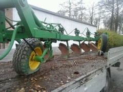 Pług 6-skibowy zagonowy PHZ Hydrauliczne zabezpieczenie Non-Stop — zdjęcie 1