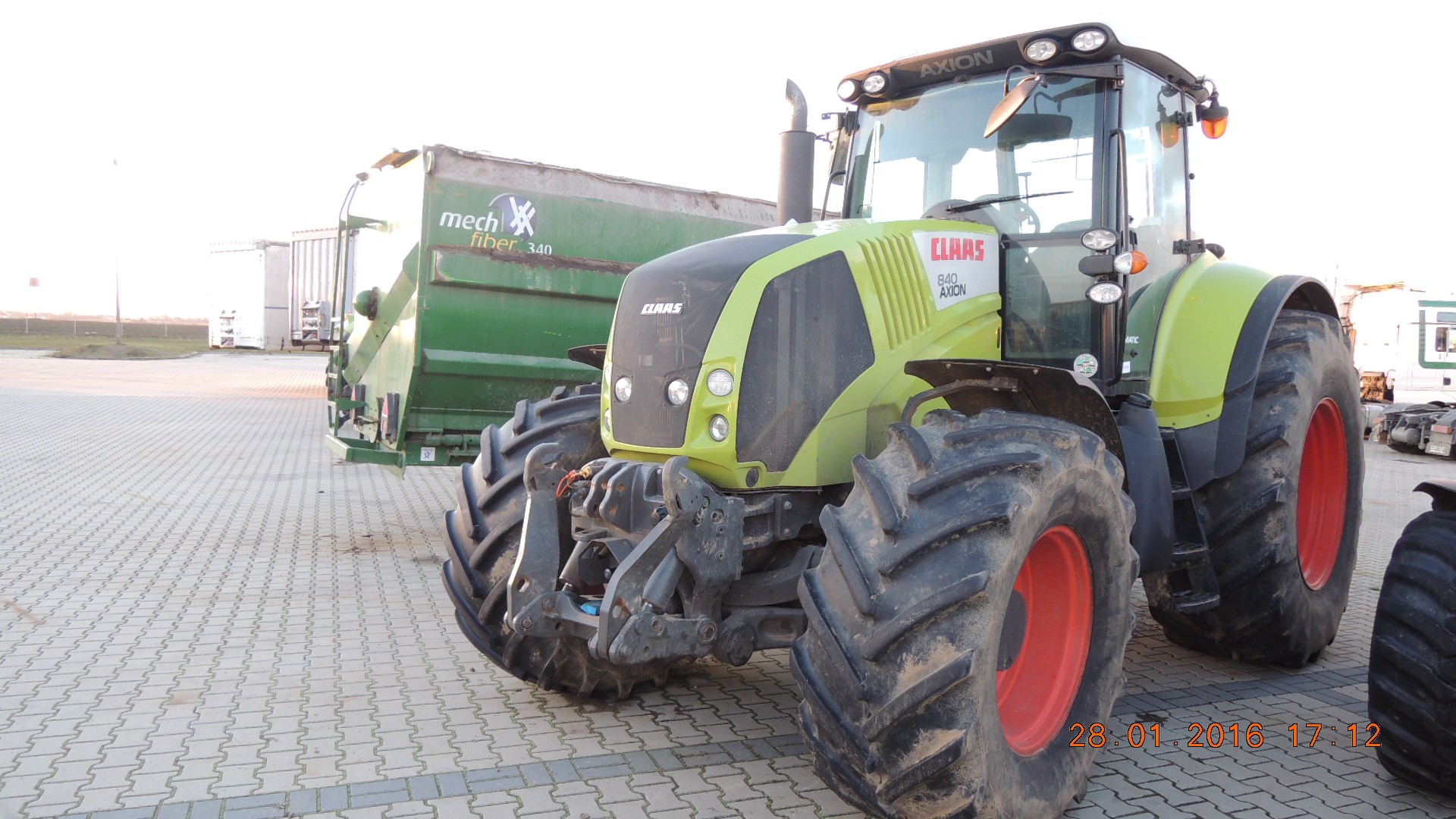 CIĄGNIK ROLNICZY CLAAS 840 2012r. — zdjęcie 1