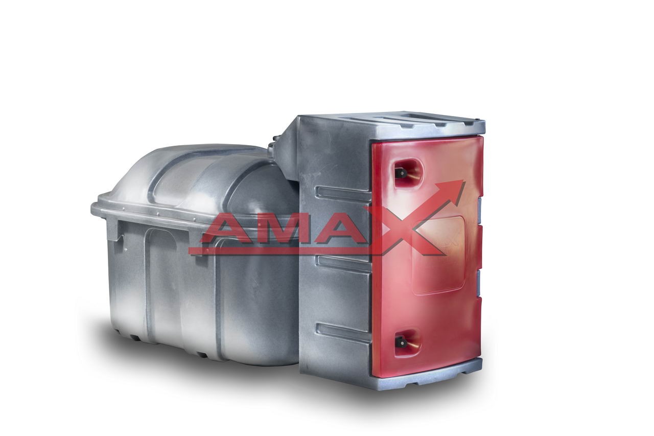 Zbiornik na paliwo 1500 l CPN diesel stacja paliw olej napędowy AMAX — zdjęcie 1