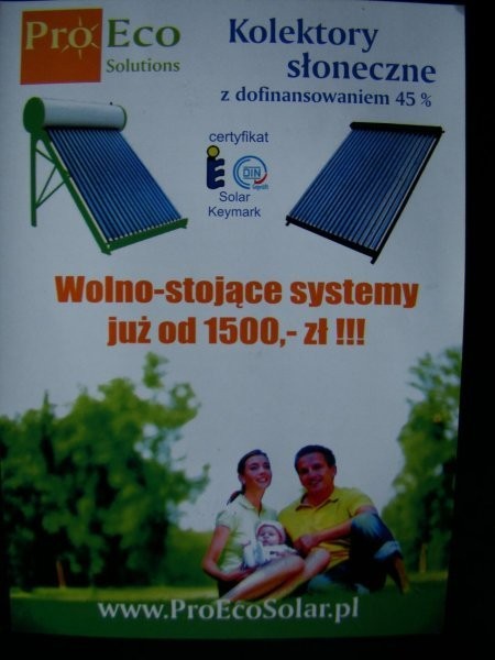 Ciepla woda za darmo!