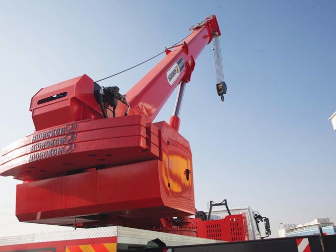 Dźwig mobilny HIDROKON HK 120 33 T3 - 40 ton — zdjęcie 4