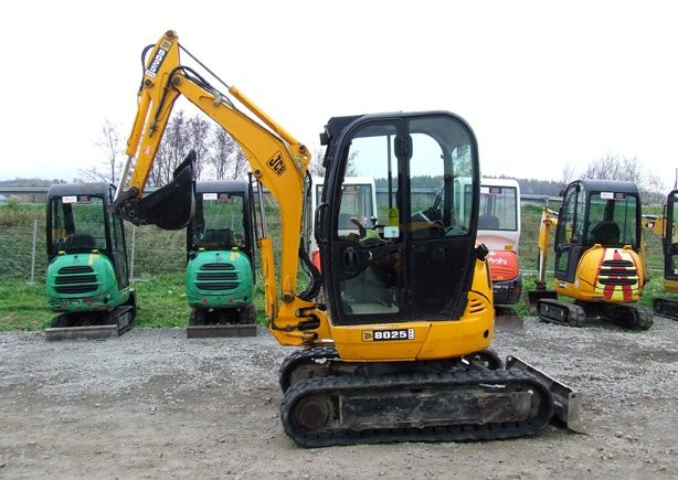 Minikoparka JCB 8025 ZTS rok 2008,,, — zdjęcie 3