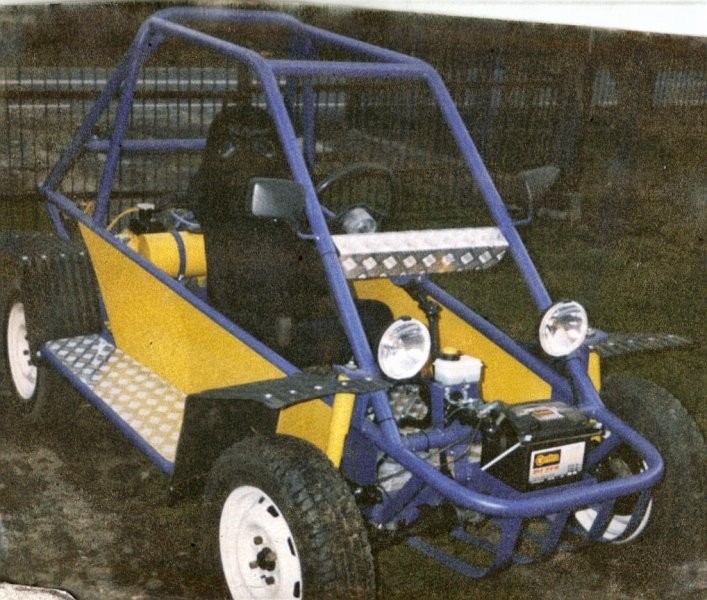 Quad ,dzik, rurak sam na podzespolach fiata 126p — zdjęcie 1