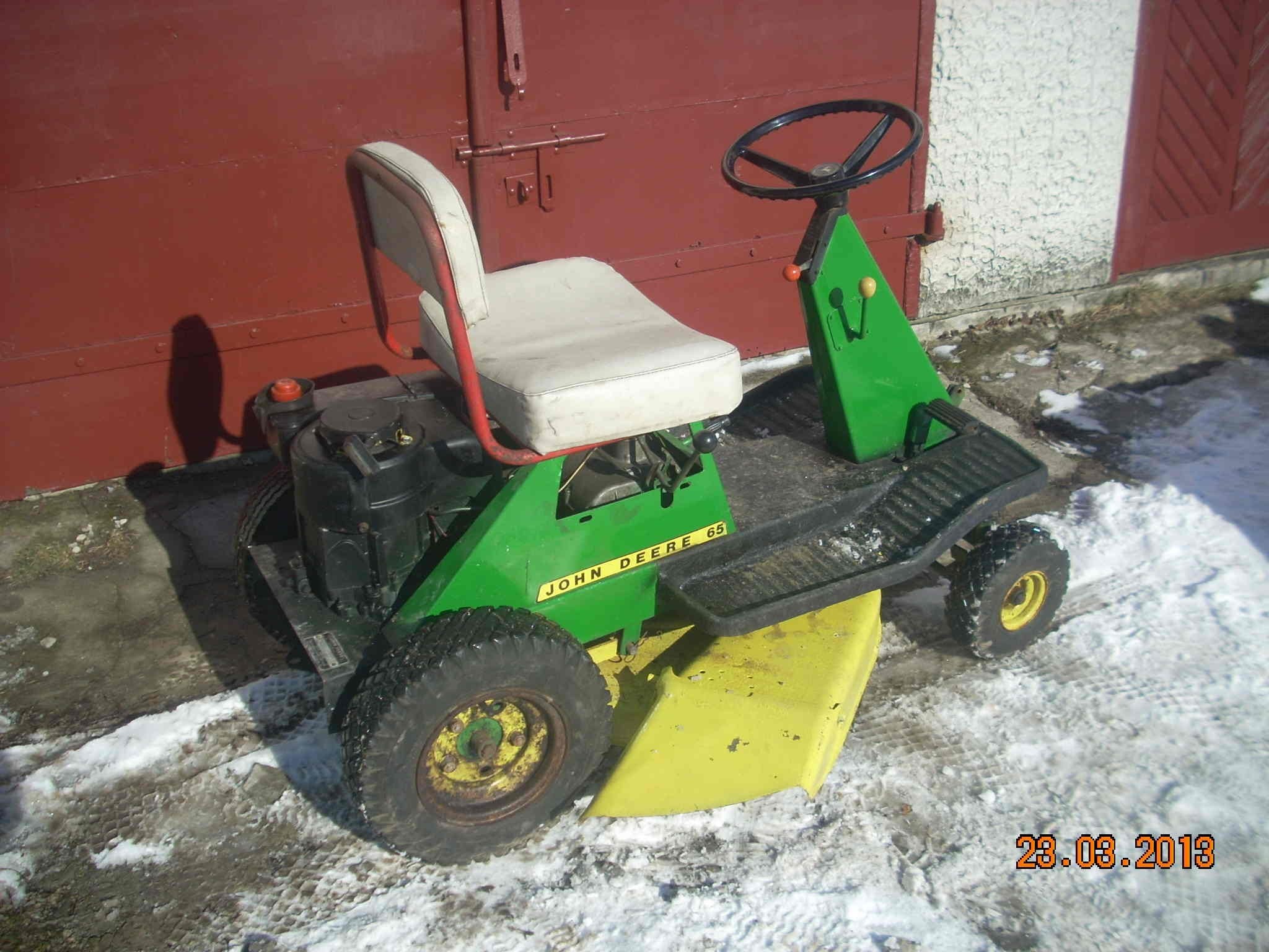 TRAKTOREK KOSIARKA JOHN DEERE — zdjęcie 3
