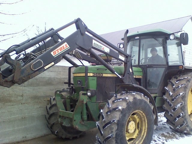 John Deere 3650 z turem, — zdjęcie 2
