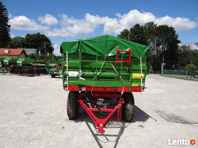 Przyczepa rolnicza 6 t PRONAR T 653/2 od ręki wyprzedaż — zdjęcie 4
