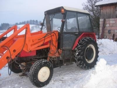 ZETOR 7211 z ładowaczem — zdjęcie 5