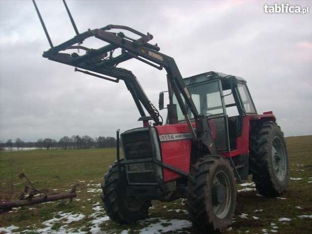 CIĄGNIK MASSEY FERGUSON + ŁADOWACZ STOLL — zdjęcie 1