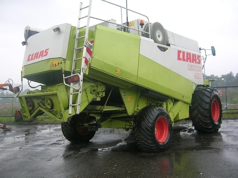 CLAAS LEXION 480 - 1997 rok prod. - NOWSZY MODEL ( DŁUŻSZY ROTOR ) — zdjęcie 2