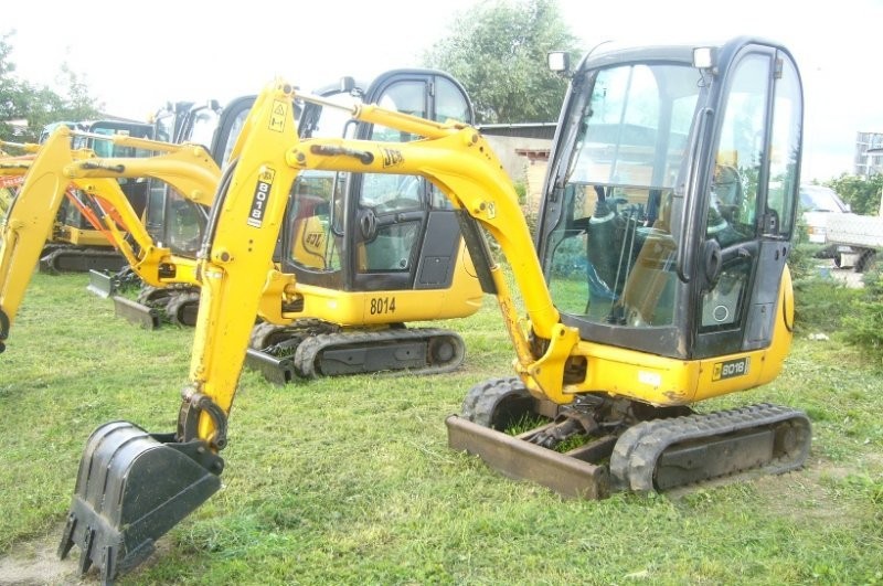 JCB 8018 SUPER 700mth 19KM 801 801.8 LEASING GWR — zdjęcie 1