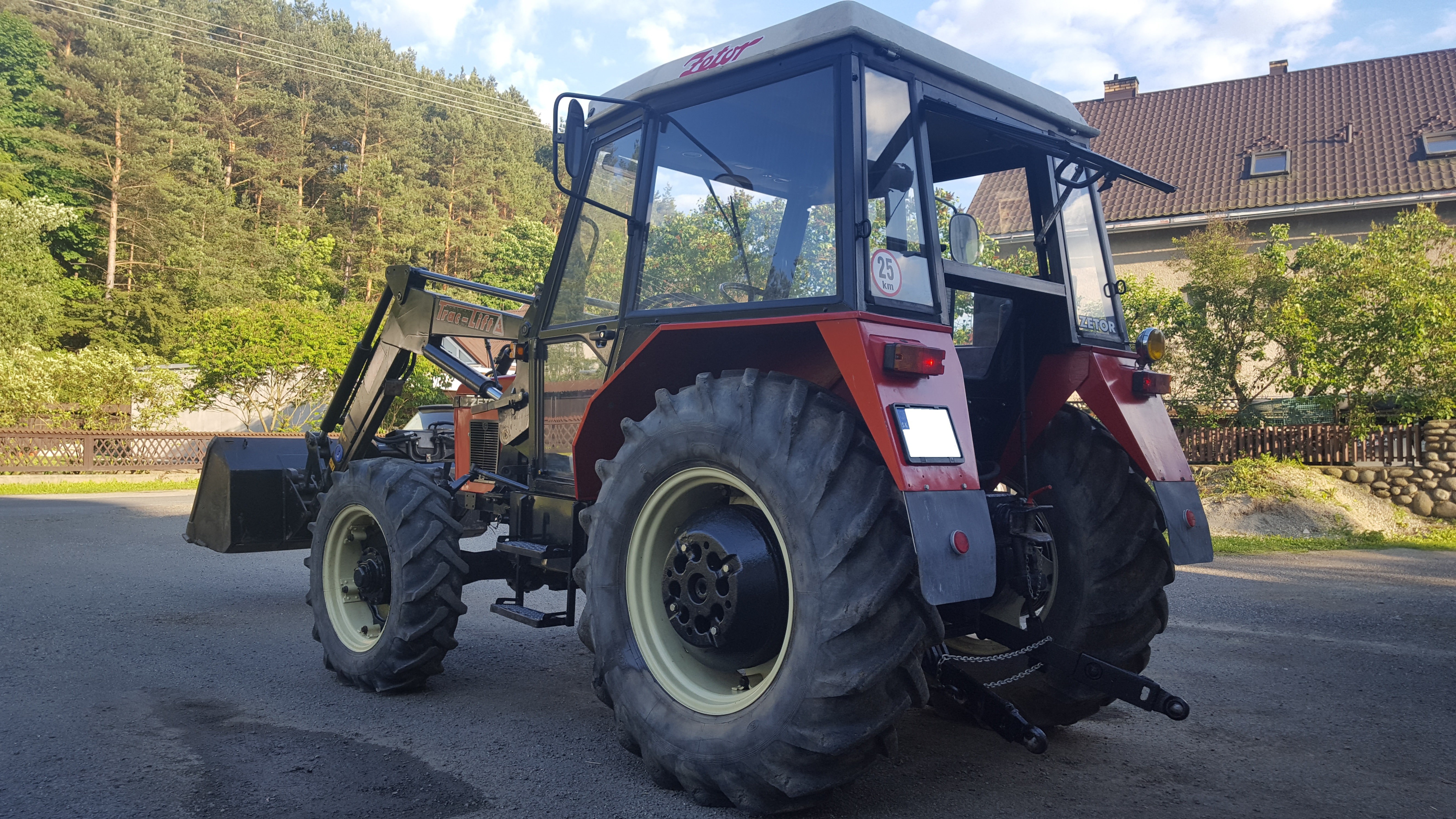 Sprzedam ciągnik Zetor 7045 z turem - Słowacja - małopolskie — zdjęcie 5