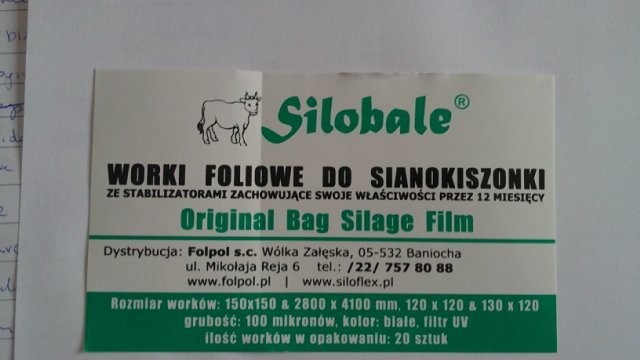 SUPER OKAZJA NAJLEPSZE WORKI DO SIANOKISZONKI