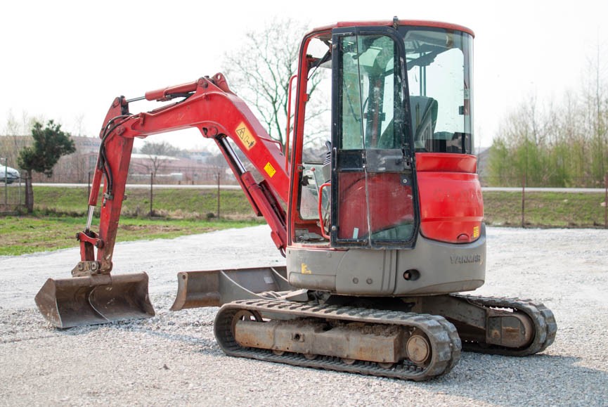 Minikoparka YANMAR - Vio 35, 2007r, z Francji — zdjęcie 4