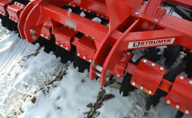 Agregat talerzowy TIGER Strumyk agregat talerzowy z hydropakiem i wałe — zdjęcie 2