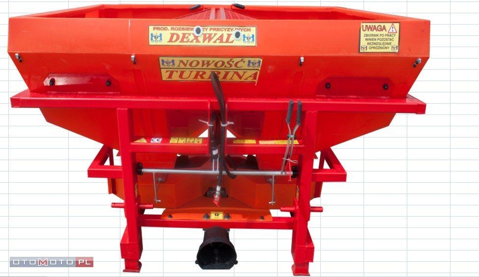 Rozsiewacz nawozów Tornado BIG  1250 L 2000 KG 2018 — zdjęcie 3