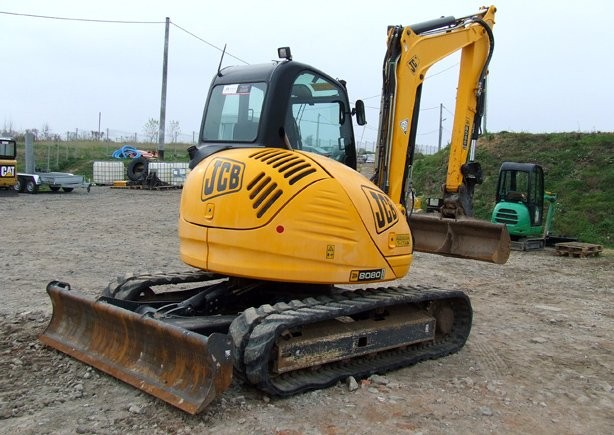 Minikoparka gąsienicowa JCB 8080 ZTS z roku 2009 — zdjęcie 3