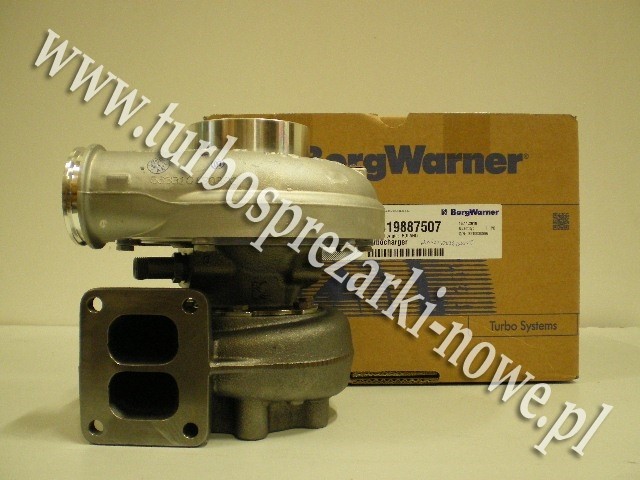 MAN - Turbosprężarka BorgWarner KKK 12.8 2834106 /  2836324 /  4032231