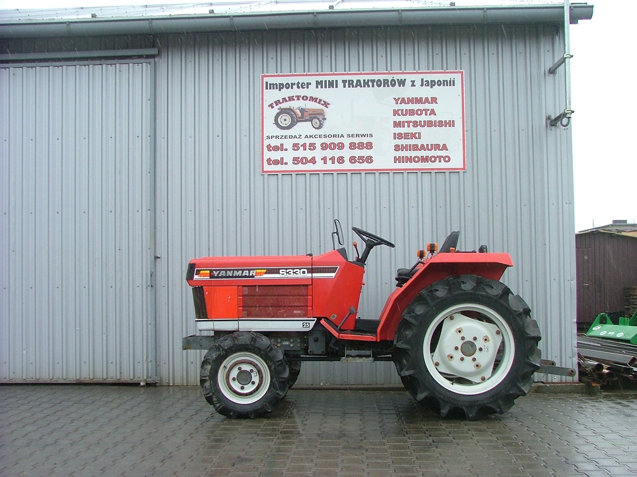 Mini traktorek Yanmar S330, 25KM, 4x4 — zdjęcie 1