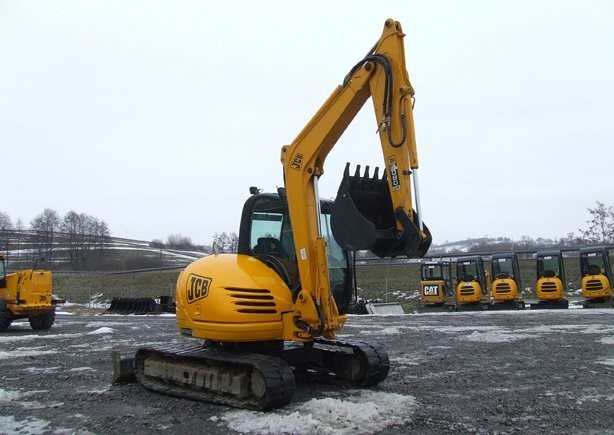 JCB 8080 ZTS - Midikoparka JCB,  rocznik 2008