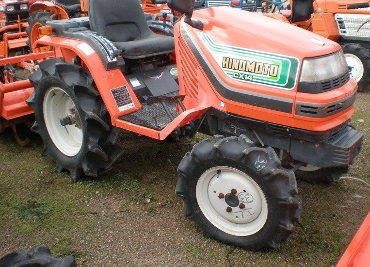 Sprzedanie Ciągnik Hinomoto CTX14.0 + glebogryzark — zdjęcie 3
