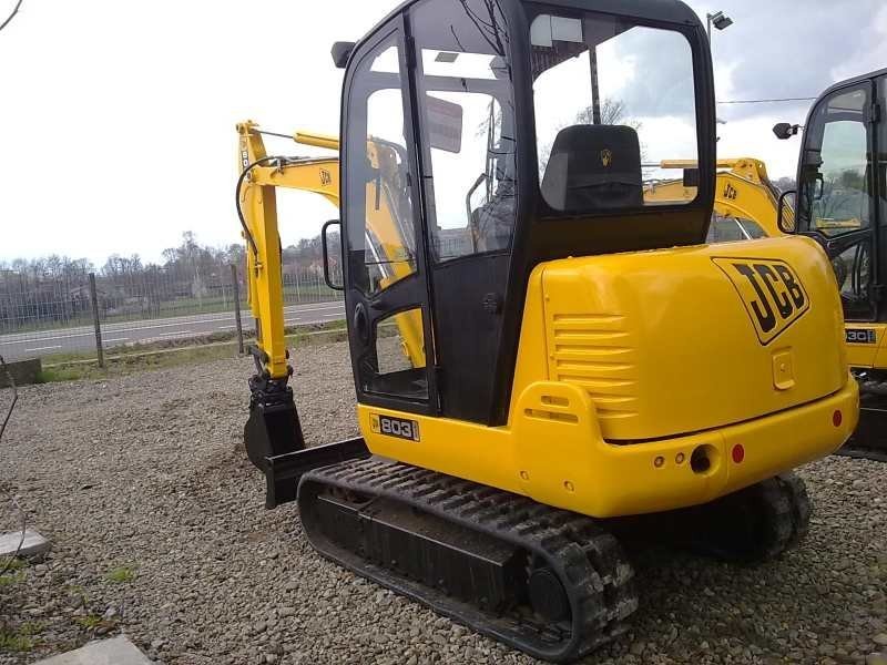 JCB 803 Plus 2006 rok --- koparka gąsienicowa — zdjęcie 4