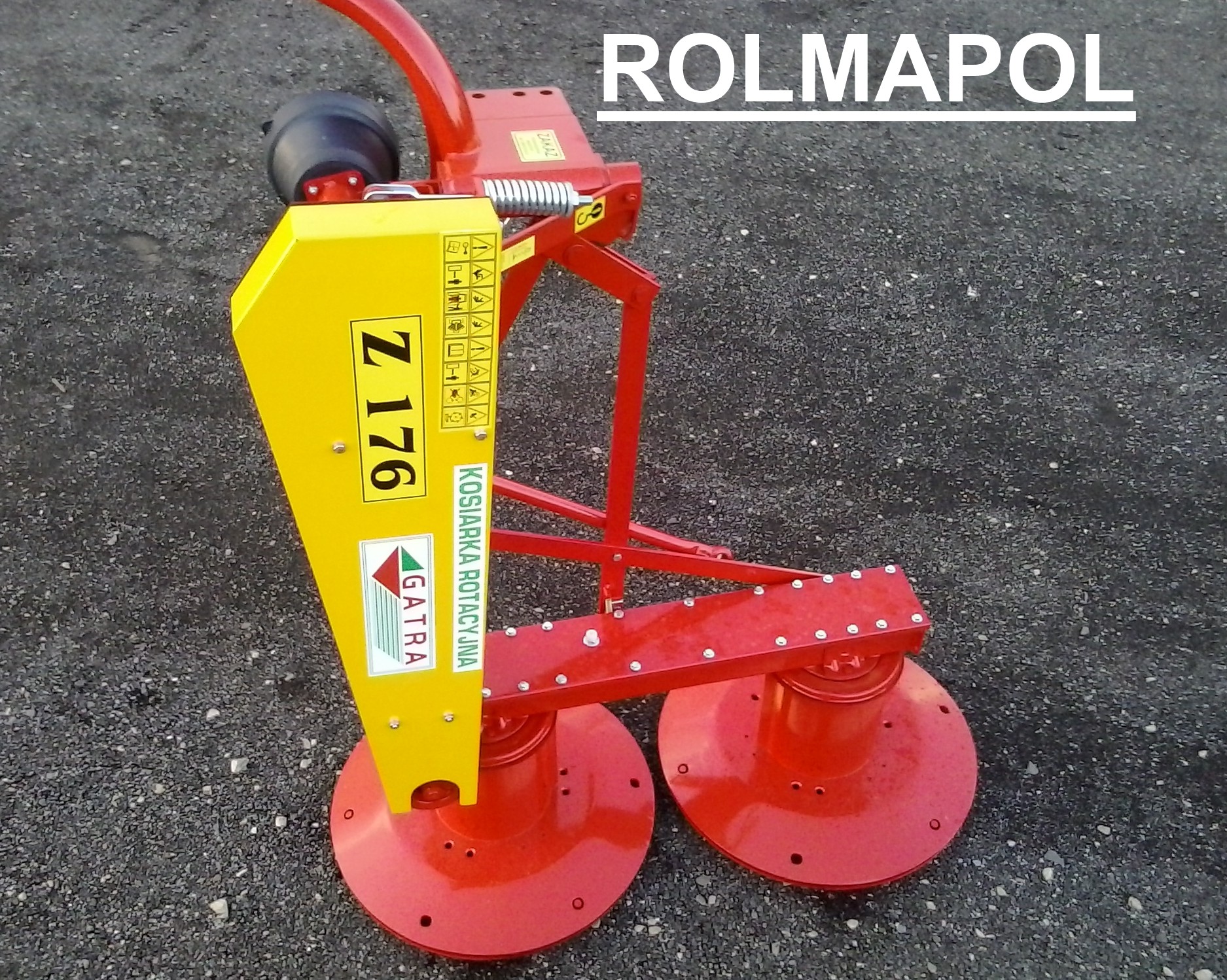 Kosiarka Rotacyjna wzmocniona GATRA, ROLMAPOL — zdjęcie 1