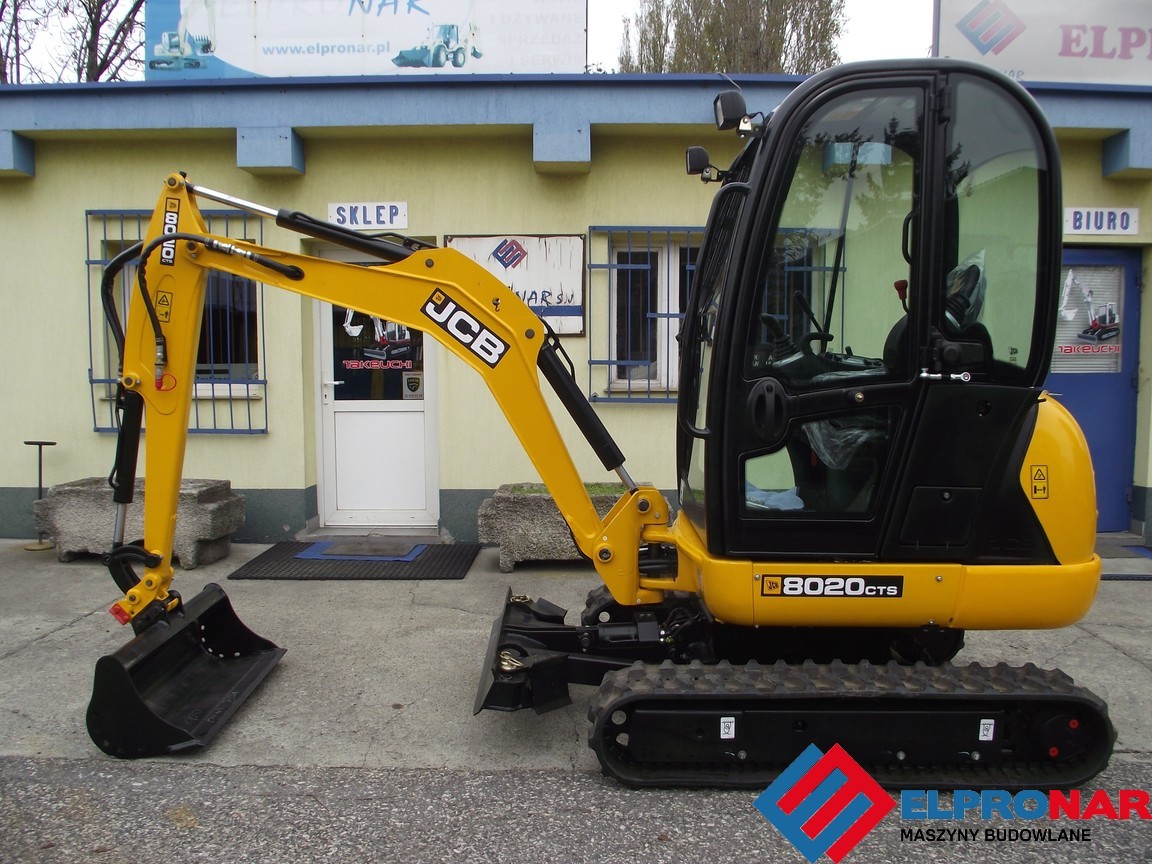 Minikoparka JCB 8020 CTS