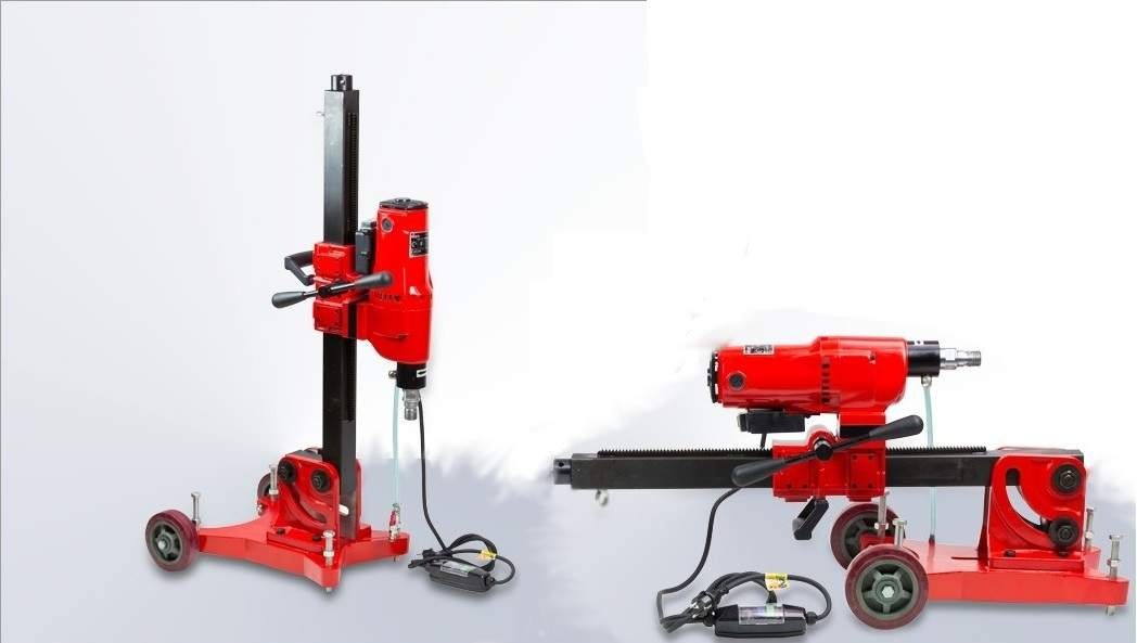 WIERTNICA DO BETONU (otwornica) moc silnika 2450 W max 255 mm, 2 biegi — zdjęcie 2