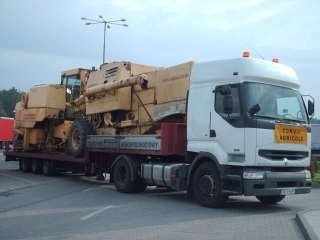 TRANSPORT claas bizon merkator massey fergusson — zdjęcie 4