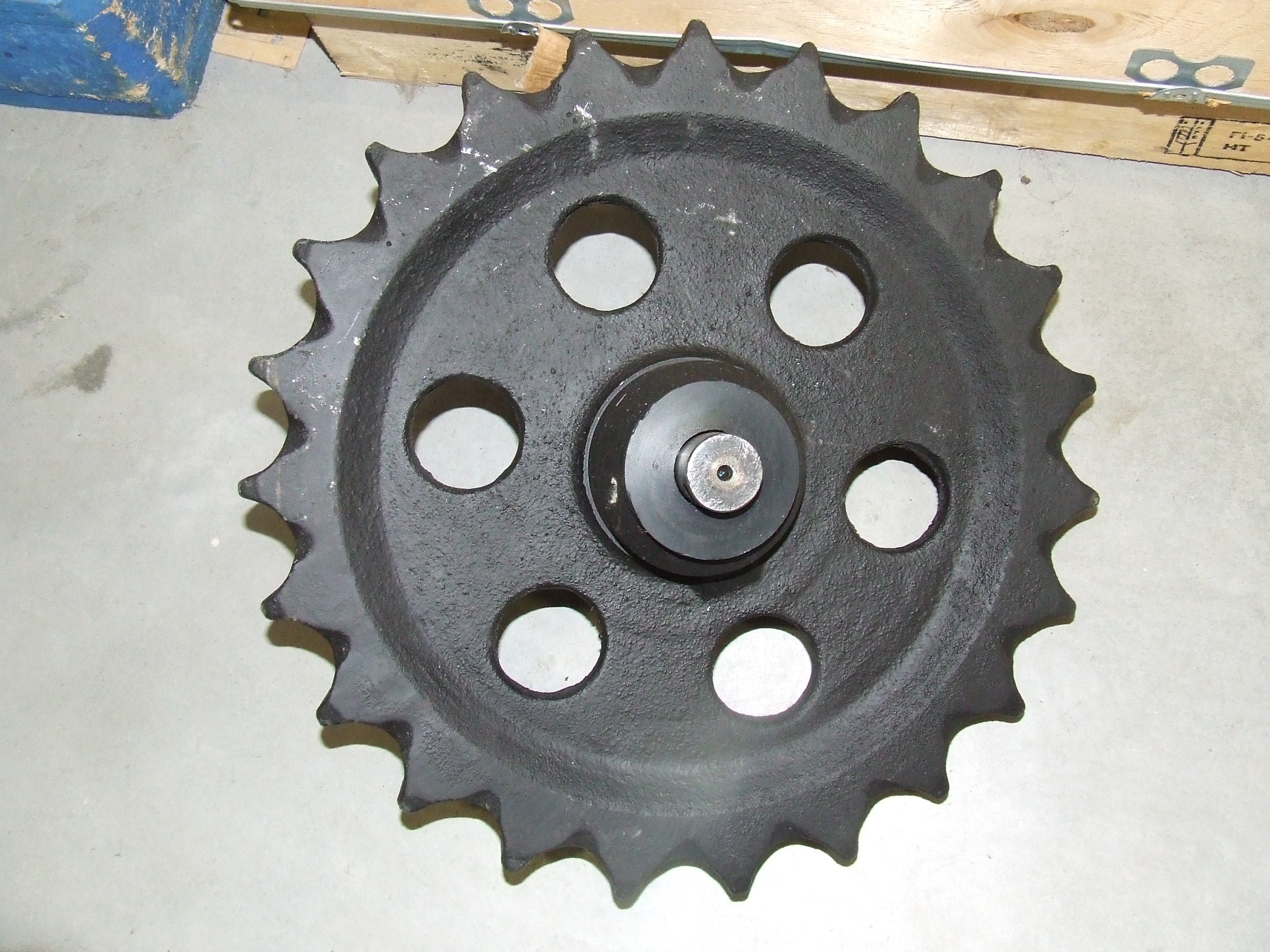 Koło napinające gąsienicę do JCB 802 803 804 kompletne