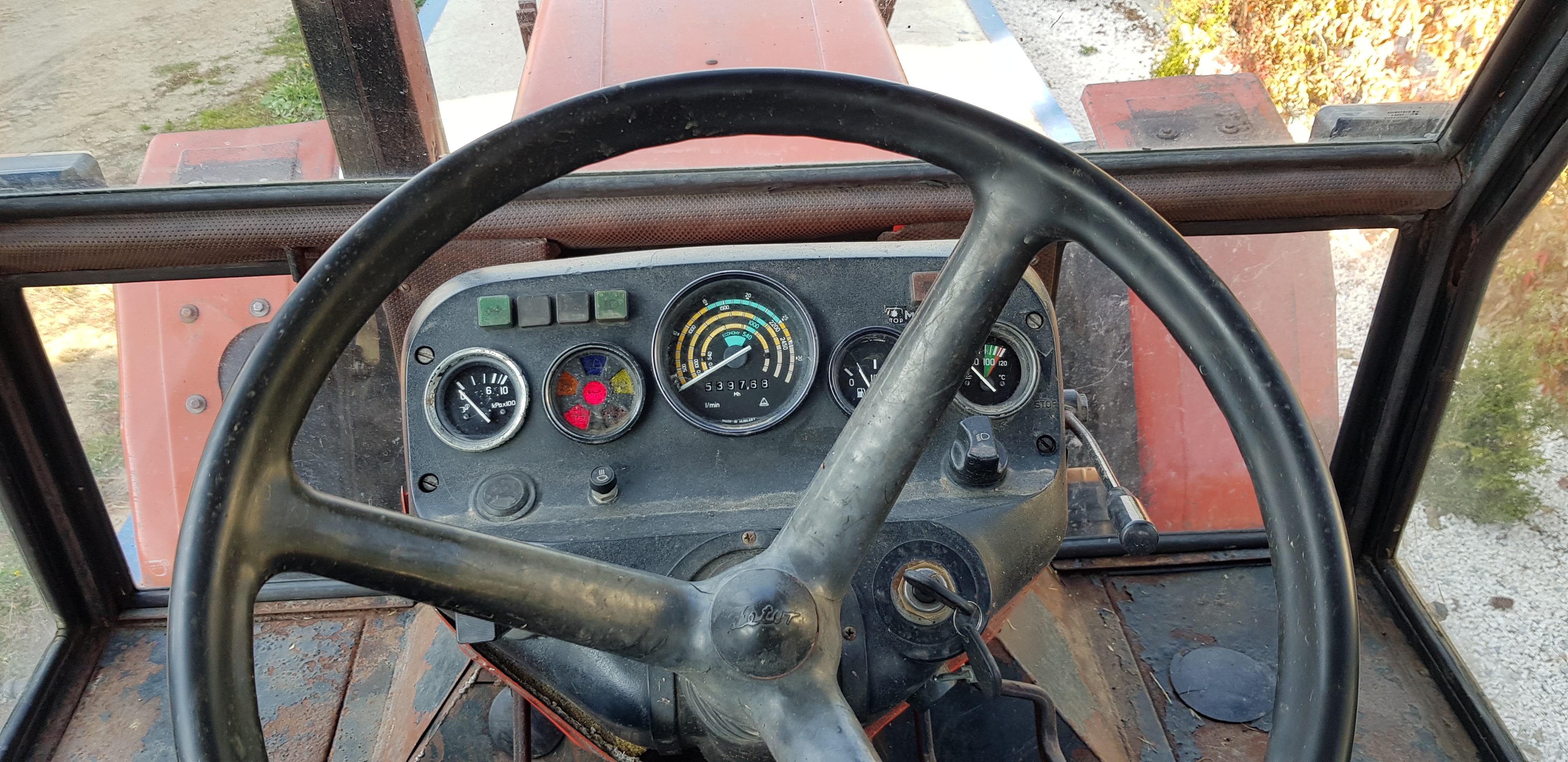 Zetor  7245 z tuzem — zdjęcie 5